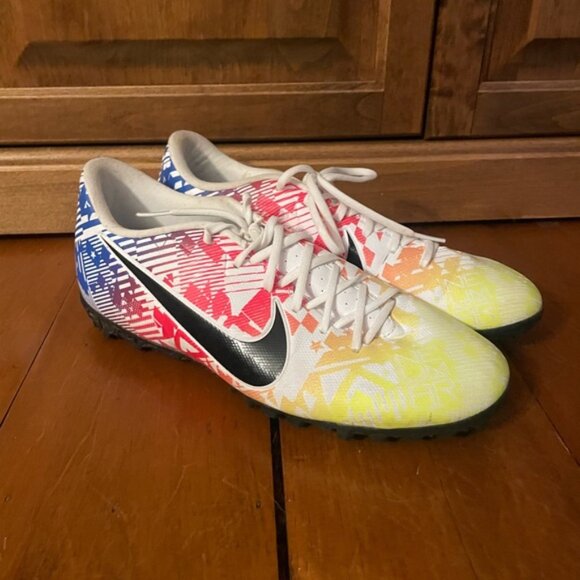 Neymar Jr. x Mercurial Vapor 13 Academy TF Prismatico Men’s 7.5 Soccer Cleats - Picture 6 of 10
